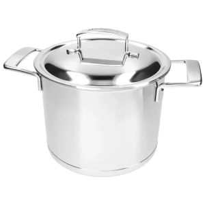 Demeyere Soeppan met dubbelwandige deksel 'Silver 7' Ø20cm / 5L