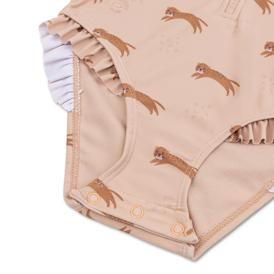 Swim Essentials UV Badpak met lange mouwen Roamer Beige - Afbeelding 5