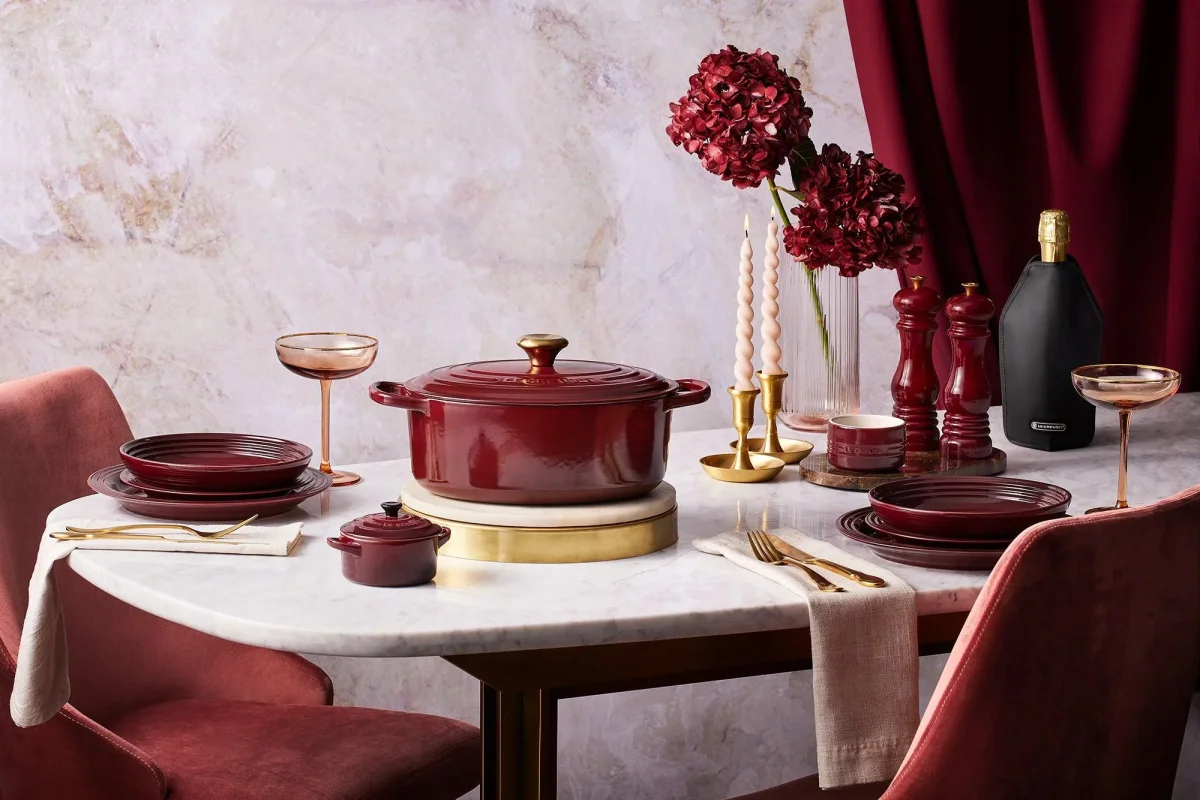 Le Creuset Handvat 2st. 'Garnet' - Afbeelding 4