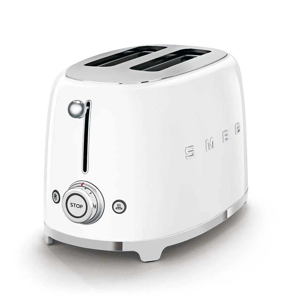Smeg Broodrooster 'Wit' TSF01WHEU - Afbeelding 4