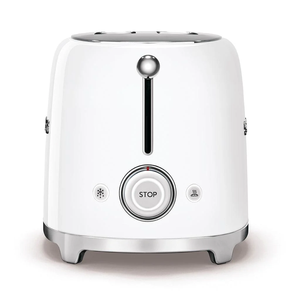 Smeg Broodrooster 'Wit' TSF01WHEU - Afbeelding 3
