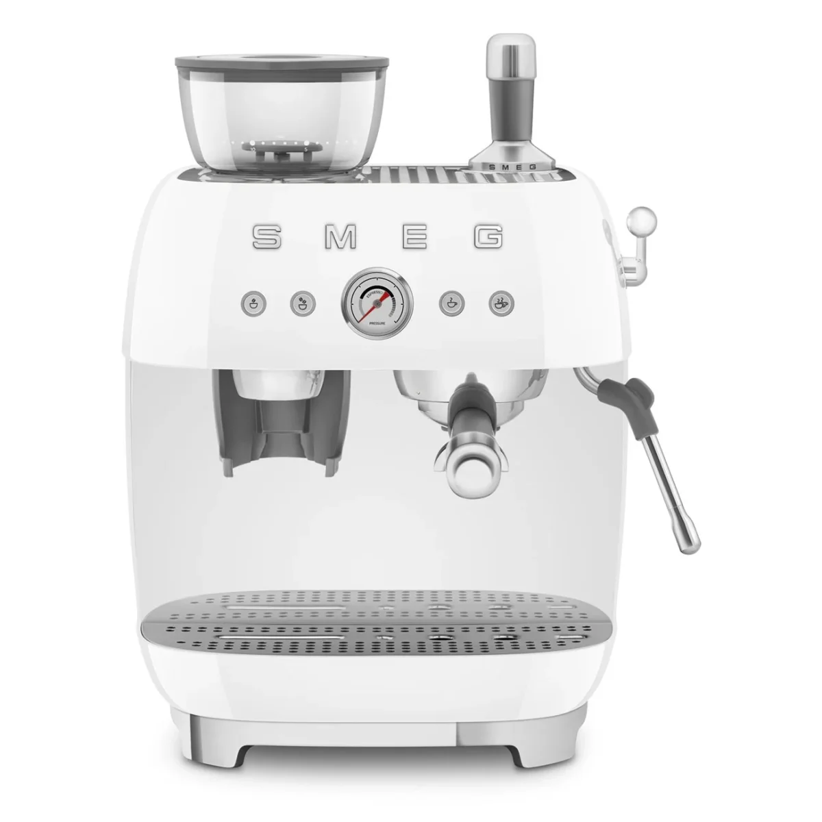 SMEG Espresso Koffiemachine 'Wit' EGF03WHEU - Afbeelding 2