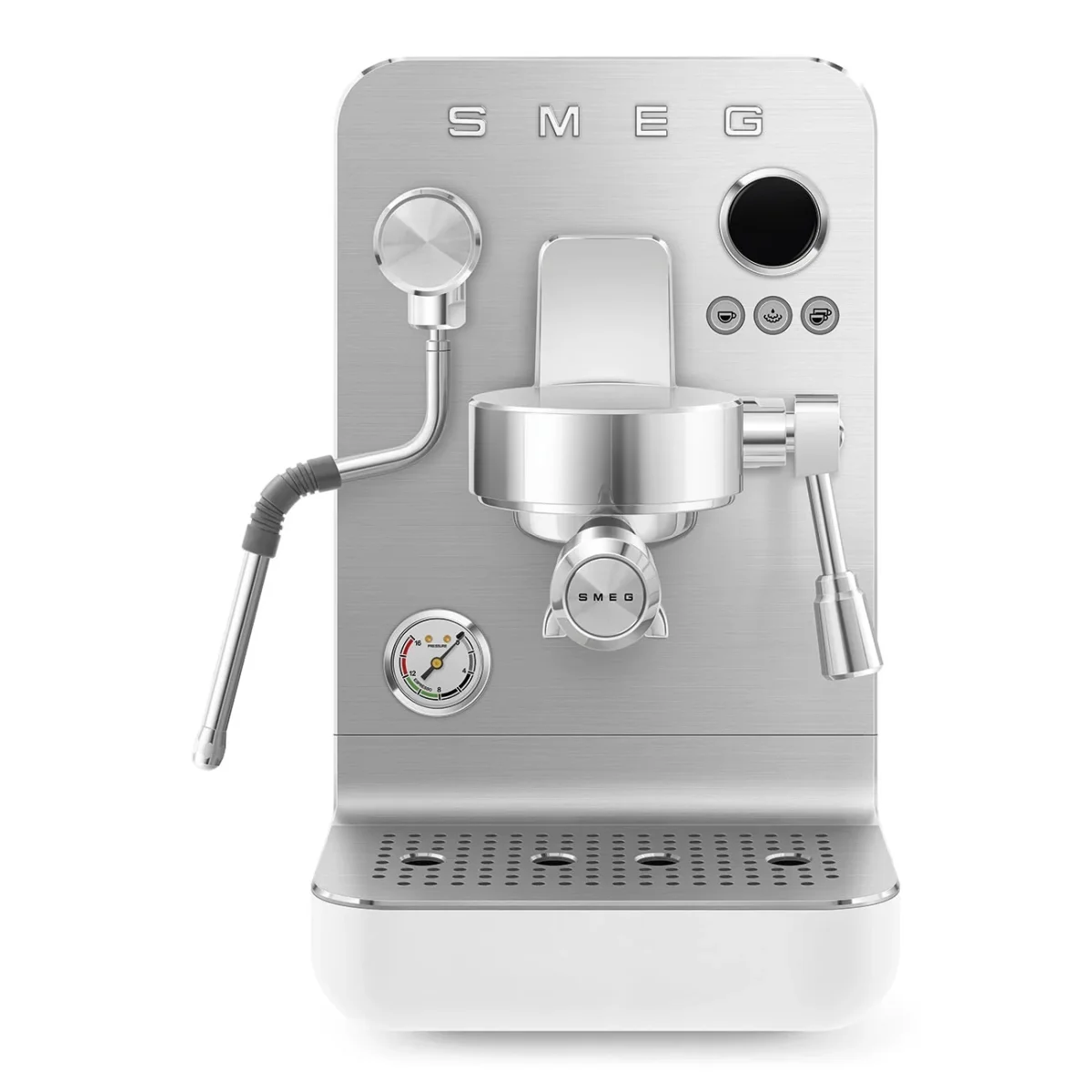 SMEG Handmatige Espressomachine 'Mat Wit' EMC02WHMEU - Afbeelding 3