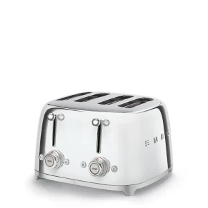 Smeg Broodrooster 4x4 'Steel' TSF03SSEU