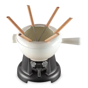 Le Creuset Fondueset 6-Persoons Mode 'Meringue'