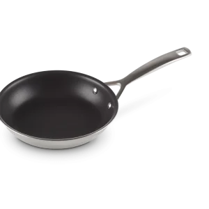 Le Creuset Koekenpan RVS met PFTE Anti-aanbaklaag