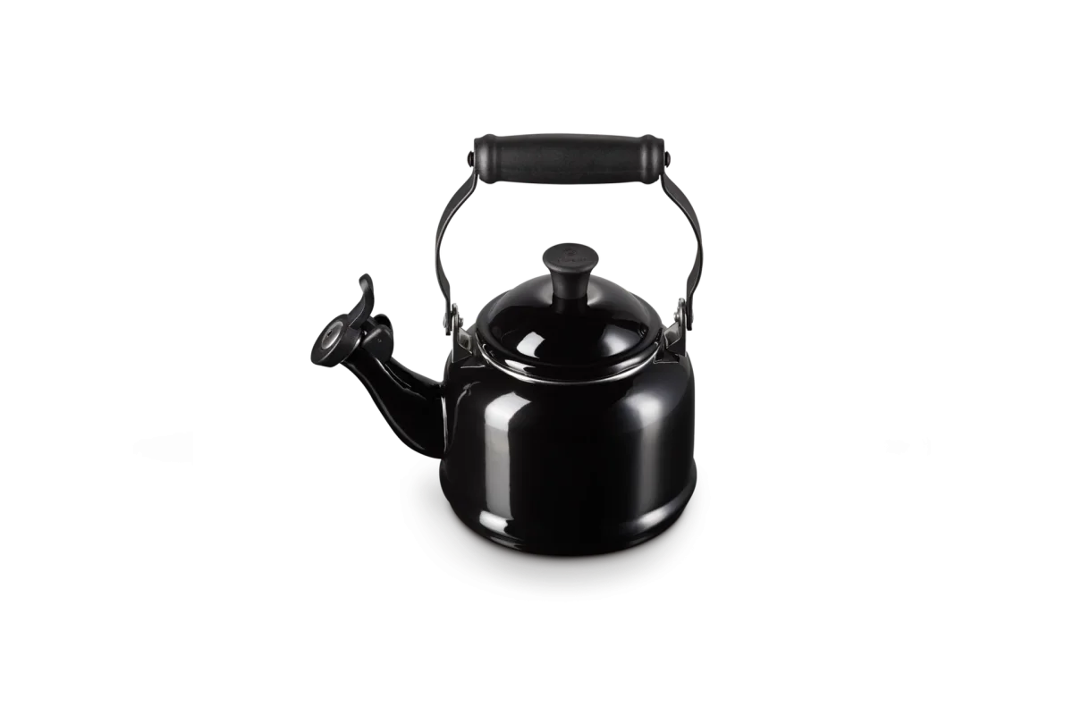 Le Creuset Fluitketel 1.1L Demi 'Ebbenzwart' - Afbeelding 5