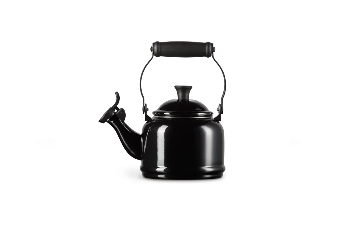 Le Creuset Fluitketel 1.1L Demi 'Ebbenzwart'