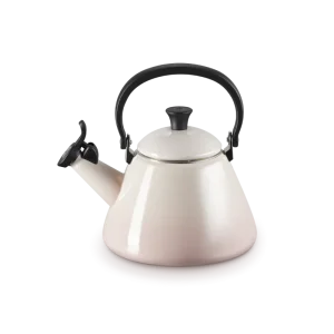 Le Creuset Fluitketel 1,6L Kone 'Shell Pink'