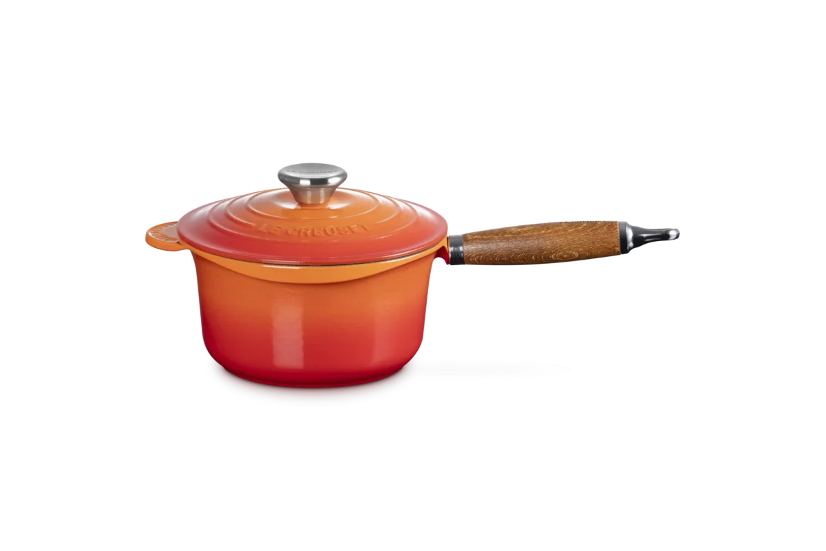 Le Creuset Steelpan Signature Ø18cm / 1.8L 'Oranjerood' - Afbeelding 4