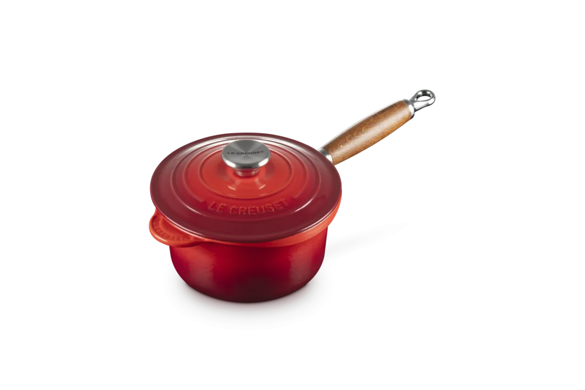 Le Creuset Steelpan Signature Ø18cm / 1.8L 'Kersenrood' - Afbeelding 3