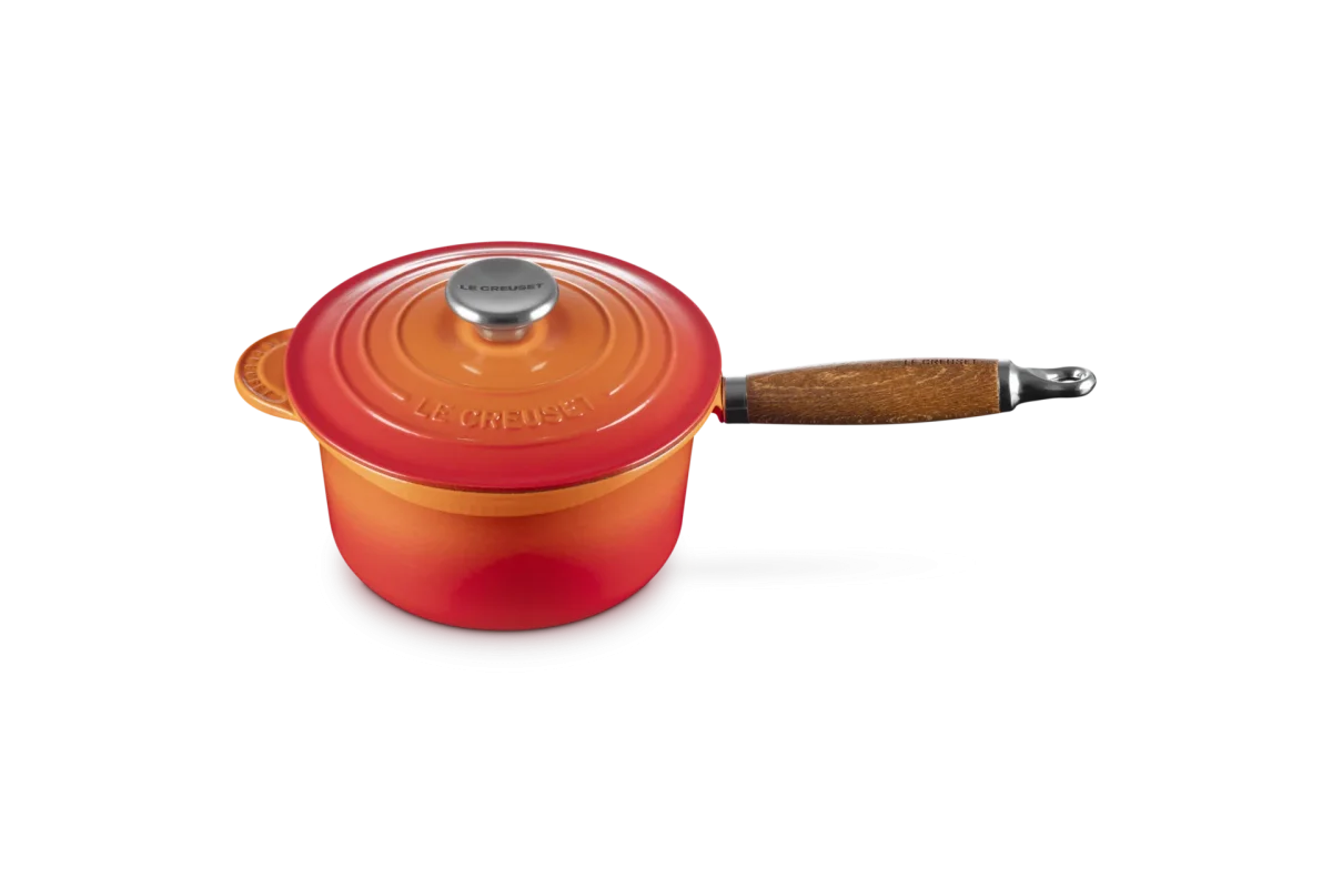 Le Creuset Steelpan Signature Ø18cm / 1.8L 'Oranjerood' - Afbeelding 2