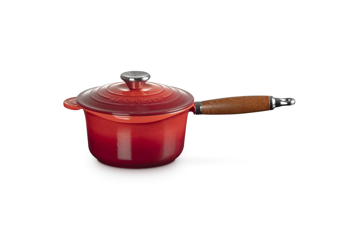 Le Creuset Steelpan Signature Ø18cm / 1.8L 'Kersenrood' - Afbeelding 4
