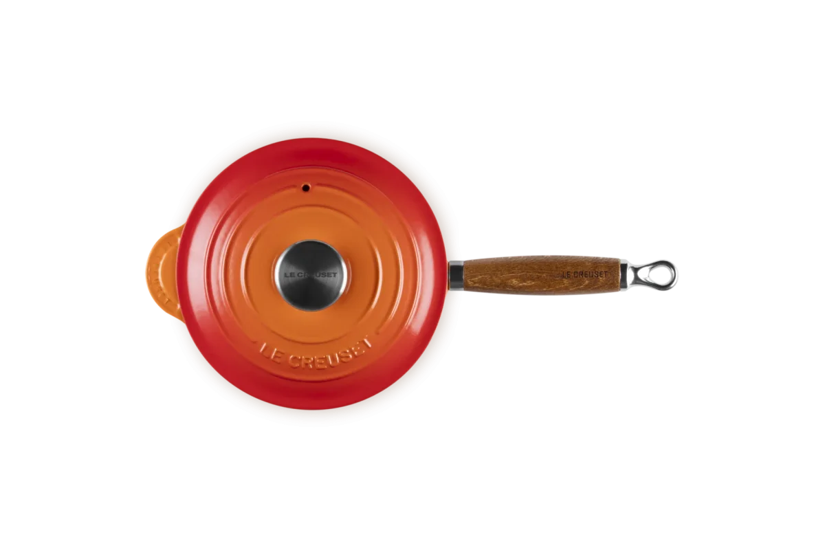 Le Creuset Steelpan Signature Ø18cm / 1.8L 'Oranjerood' - Afbeelding 6