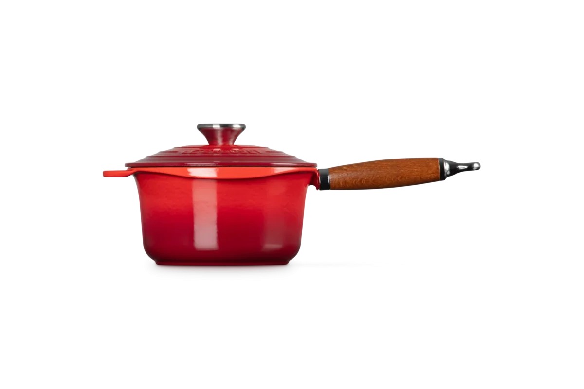 Le Creuset Steelpan Signature Ø18cm / 1.8L 'Kersenrood' - Afbeelding 5
