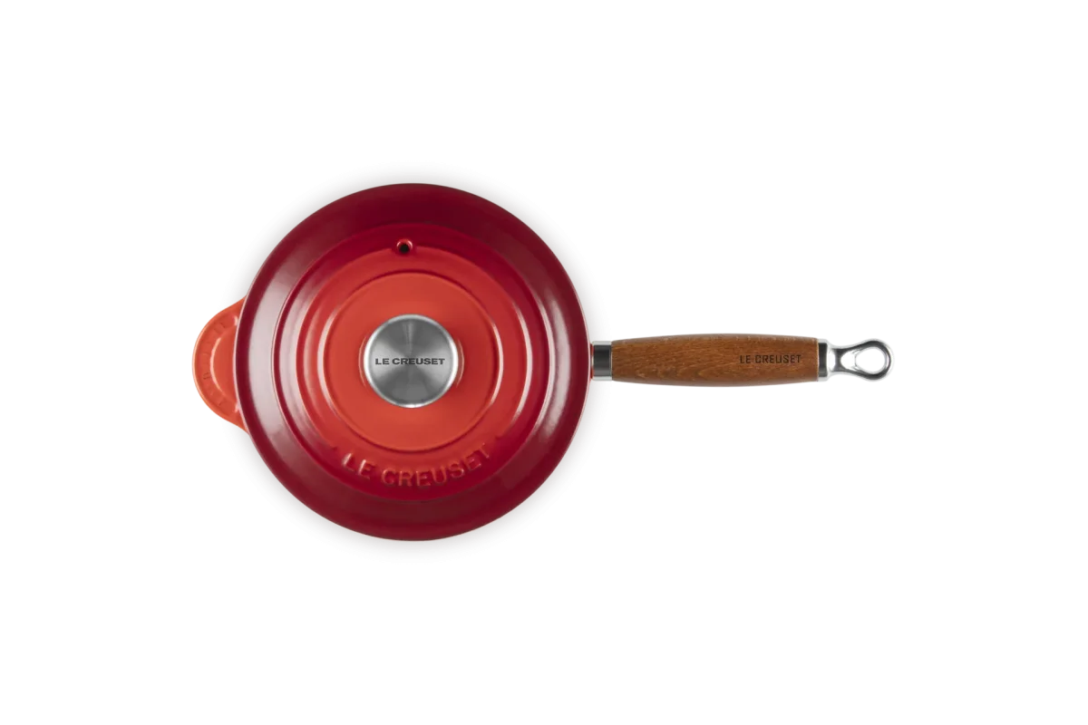 Le Creuset Steelpan Signature Ø18cm / 1.8L 'Kersenrood' - Afbeelding 6