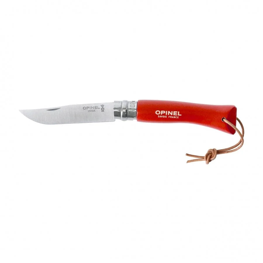 Opinel N°07 Colorama Inox zakmes compact EDC met Virobloc - Afbeelding 4