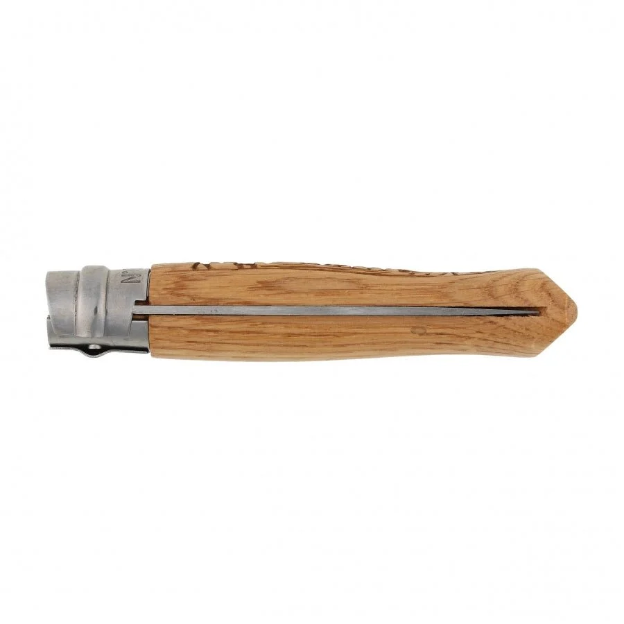 Opinel N°08 Inox Animal zakmes outdoor EDC met Virobloc - Afbeelding 4