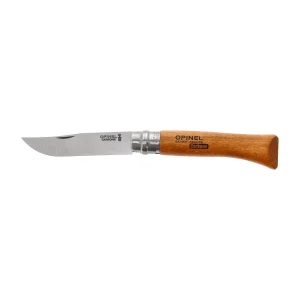 Opinel N°10 Carbon zakmes klassiek EDC met Virobloc