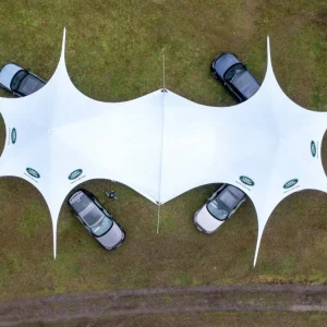 StarShade Connector Naadloos Twee StarShade Tenten te Verbinden