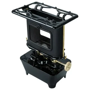 Winnerwell Iron Camping Cooker Stove Petroleum Kachel met Grillplaat en Draagtas